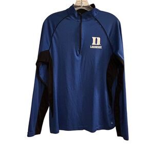 Duke Blue Devils Men's 1/4 Zip Pullover Jacket Blue Size S
